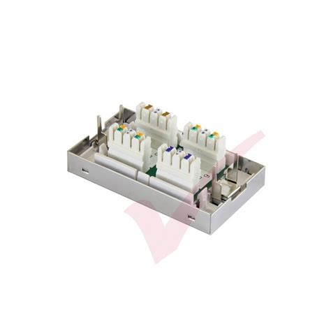 cat6a junction box|cat 6 punch down block.